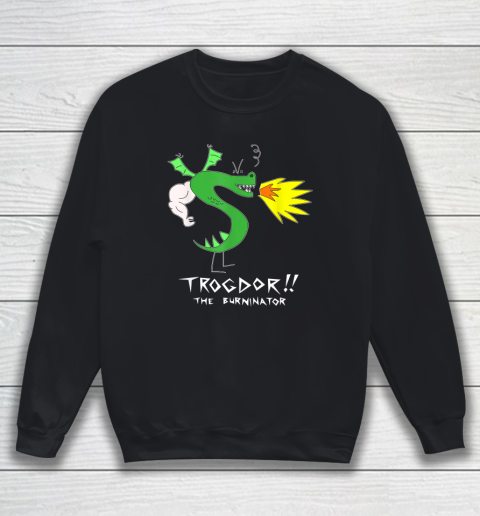 Trogdor The Burninator Meme Funny Game Sweatshirt