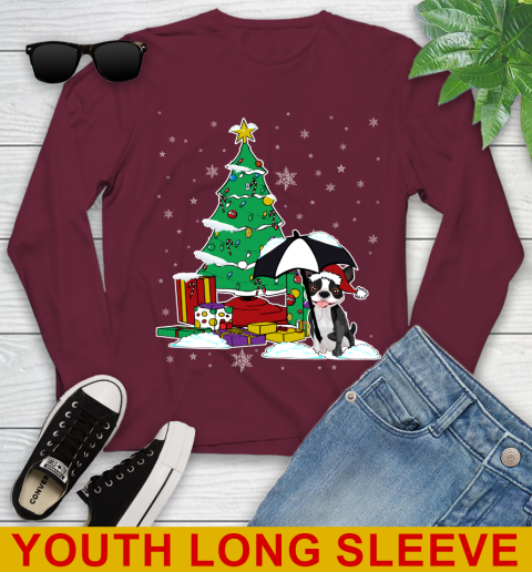 Boston Terrier Christmas Dog Lovers Shirts 122
