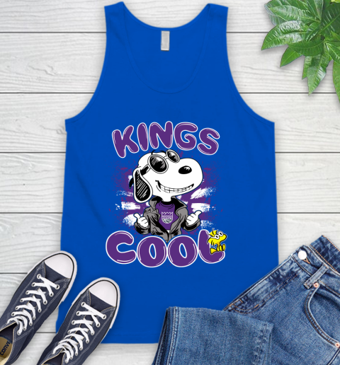 NBA Basketball Sacramento Kings Cool Snoopy Shirt Tank Top 4
