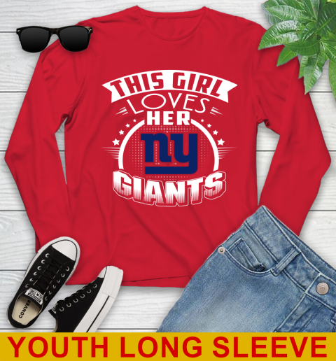 New York Giants NFL Football This Girl Loves Her Team 127