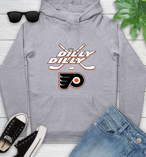 NHL Philadelphia Flyers Dilly Dilly Hockey Sports Youth Hoodie 6