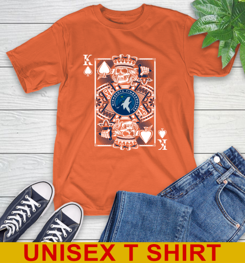 Minnesota Timberwolves NBA Basketball The King Of Spades Death Cards Shirt T-Shirt 4