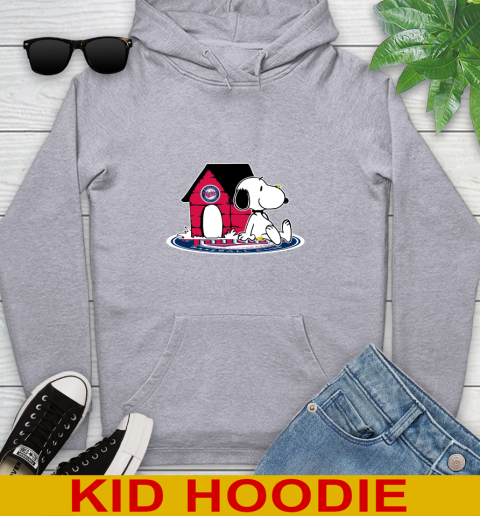 MLB Baseball Minnesota Twins Snoopy The Peanuts Movie Shirt Youth Hoodie 6