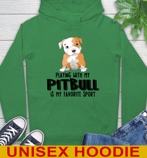 Playing with my pitbull is my favorite sport 17