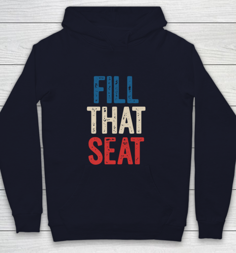 Fill That Seat Vintage North Carolina NC Fill The Seat Retro Youth Hoodie 2