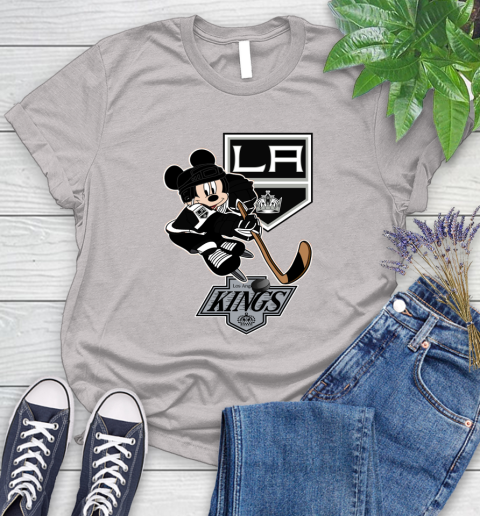 Los Angeles Kings Mickey Mouse Disney Hockey T Shirt Women's T-Shirt 10