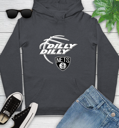 NBA Brooklyn Nets Dilly Dilly Basketball Sports Youth Hoodie 8