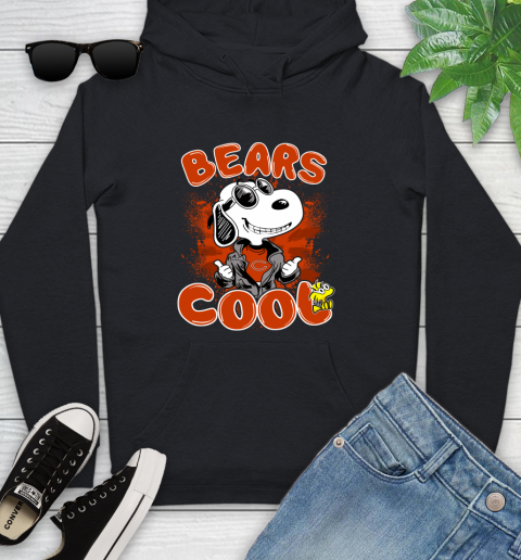 NFL Football Chicago Bears Cool Snoopy Shirt Youth Hoodie