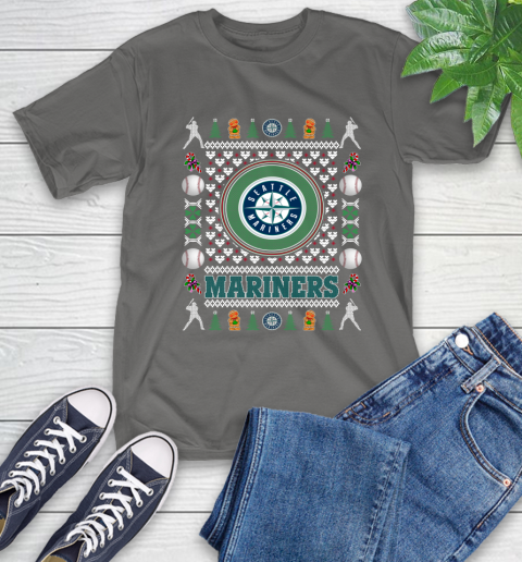 Seattle Mariners Merry Christmas MLB Baseball Loyal Fan Ugly Shirt 10