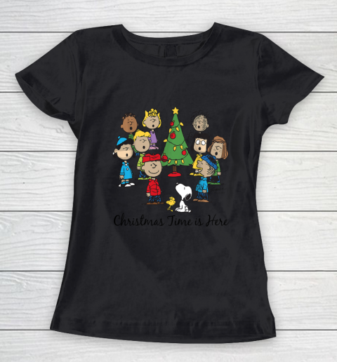 Peanuts Christmas Time Women's T-Shirt