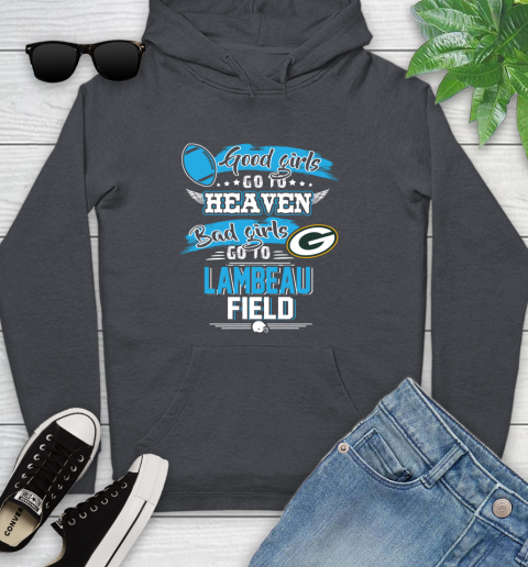 Green Bay Packers NFL Bad Girls Go To Lambeau Field Shirt Youth Hoodie 10