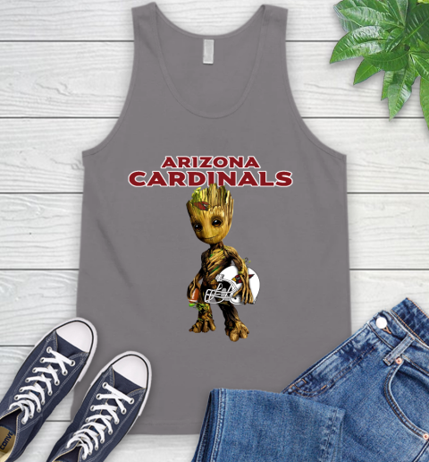 Arizona Cardinals NFL Football Groot Marvel Guardians Of The Galaxy Tank Top 7