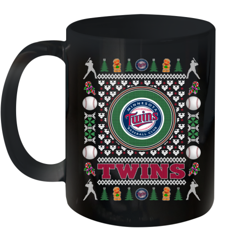 Minnesota Twins Merry Christmas MLB Baseball Loyal Fan Ceramic Mug 11oz