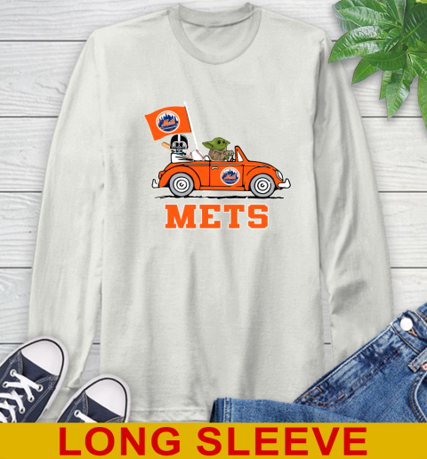 New York Mets MLB Baseball Star Wars Yoda And Mandalorian This Is