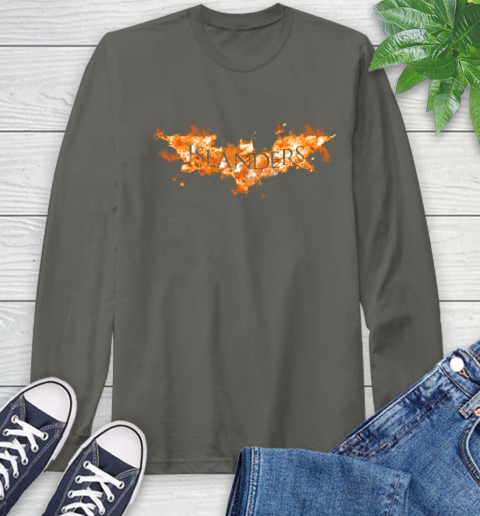 NHL New York Islanders Batman Logo DC Hockey Sports Shirts Long Sleeve T-Shirt 9