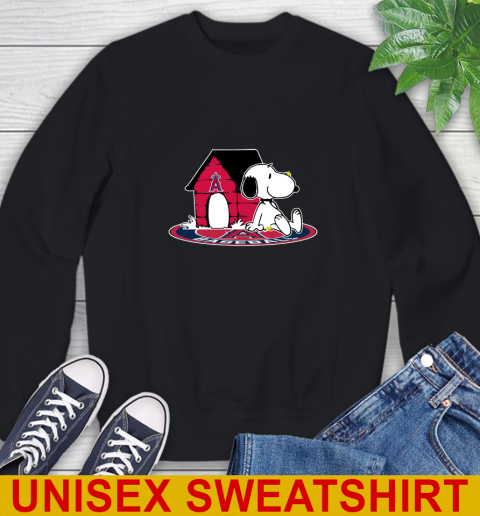 MLB Baseball Los Angeles Angels Snoopy The Peanuts Movie Shirt Sweatshirt 2