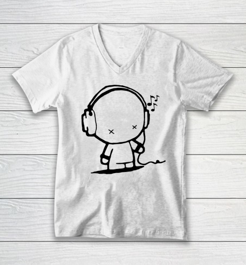 Love Music  Music Life V-Neck T-Shirt