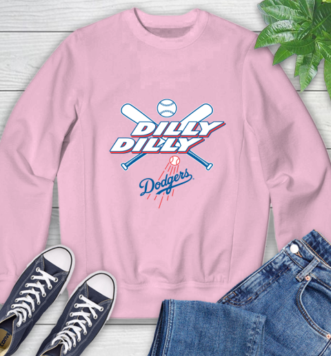 MLB Los Angeles Dodgers Dilly Dilly Baseball Sports Sweatshirt 9