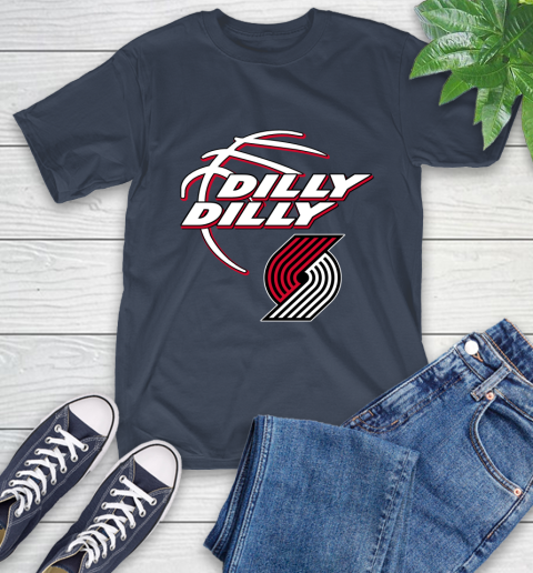 NBA Portland Trail Blazers Dilly Dilly Basketball Sports T-Shirt 4