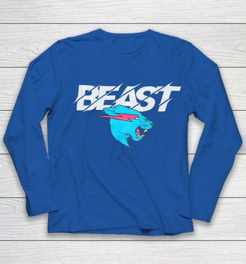 Retro Mr Game Funny Mr Gaming Beast Game Youth Long Sleeve 7