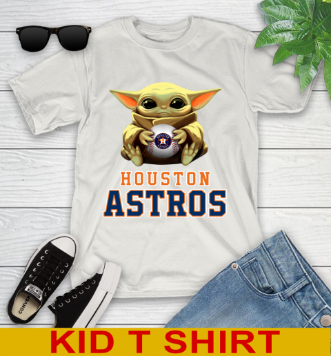 MLB Baseball Houston Astros Star Wars Baby Yoda Shirt 112