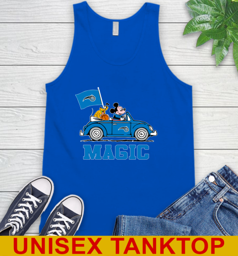 NBA Basketball Orlando Magic Pluto Mickey Driving Disney Shirt Tank Top 5