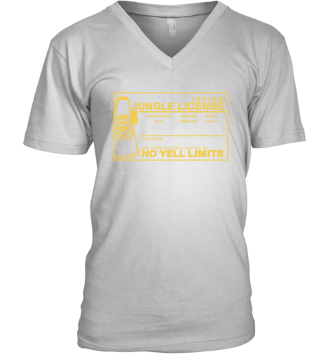 East Carolina Pirates Lifetime Jungle License No Yell Limits V-Neck T-Shirt