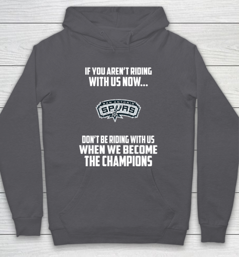 NBA San Antonio Spurs Basketball We Become The Champions Hoodie 4