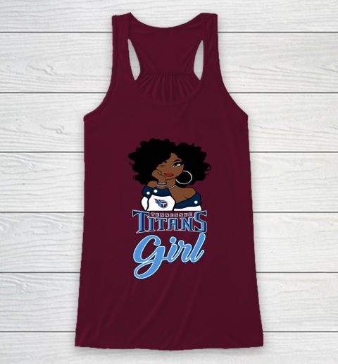 Tennessee Titans Girl NFL Racerback Tank 3