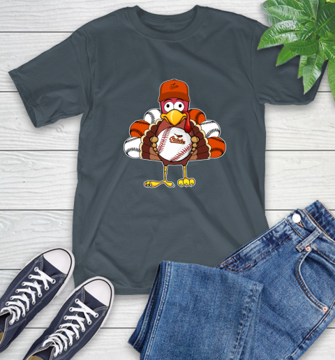 Baltimore Orioles Turkey thanksgiving T-Shirt 9