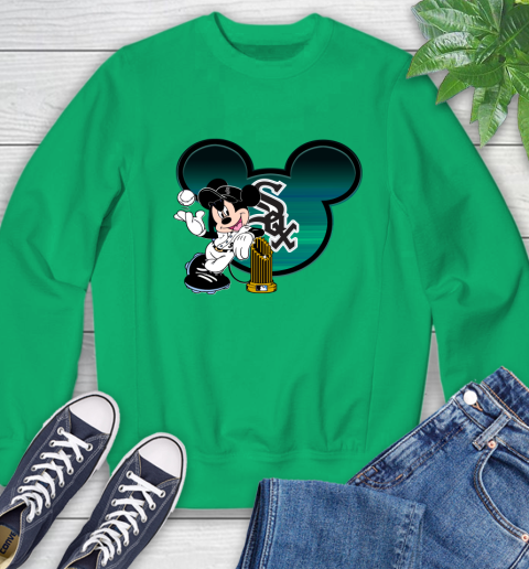 MLB Chicago White Sox The Commissioner's Trophy Mickey Mouse Disney Sweatshirt 6