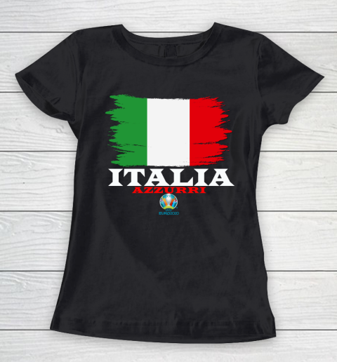 Italia Azzurri Euro 2020 Italy Flag Women's T-Shirt