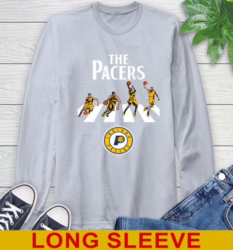 NBA Basketball Indiana Pacers The Beatles Rock Band Shirt Long Sleeve T-Shirt 6