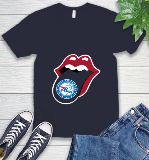 Philadelphia 76ers NBA Basketball Lips I Root For My Team Adoring Fan 51