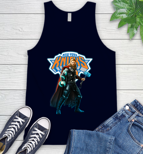 NBA Thor Avengers Endgame Basketball New York Knicks Tank Top 3