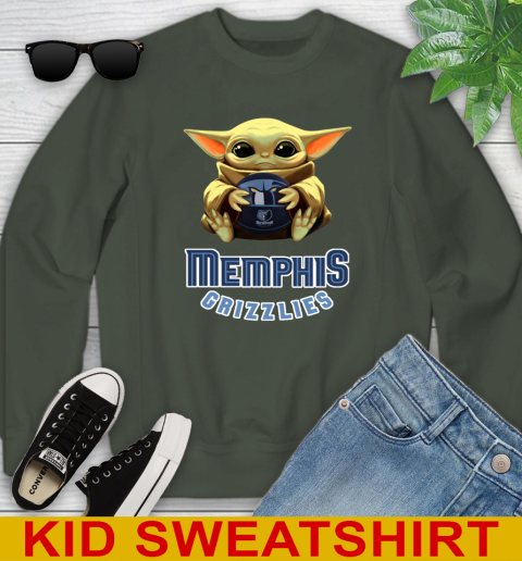 NBA Basketball Memphis Grizzlies Star Wars Baby Yoda Shirt 121