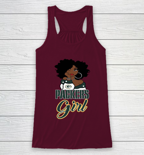 Green Bay Packers Girl NFL Racerback Tank 3