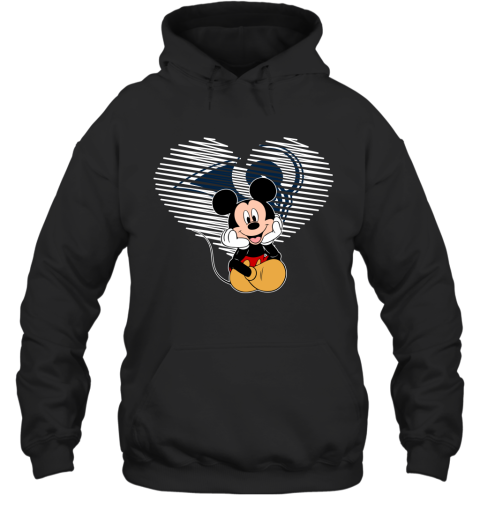 NFL Los Angeles Rams The Heart Mickey Mouse Disney Football T Shirt D6F1z9y94oW hoodie 23 95 151514 front black