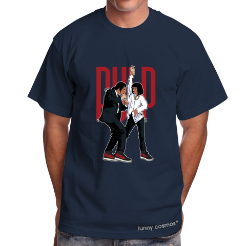 Air Jordan 1 Couture Matching Sneaker Tshirt Pulp Fiction Dance Black and Red Jordan Tshirt