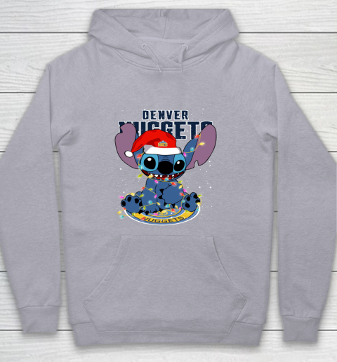 Denver Nuggets NBA noel stitch Basketball Christmas Youth Hoodie 4
