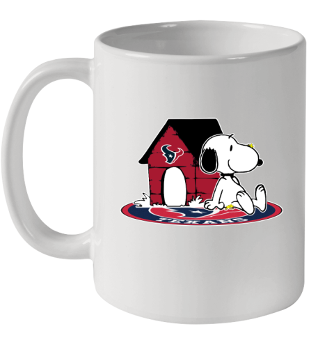 NFL Football Houston Texans Snoopy The Peanuts Movie Shirt Ceramic Mug 11oz