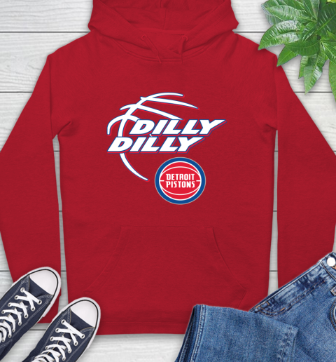 NBA Detroit Pistons Dilly Dilly Basketball Sports Hoodie 10