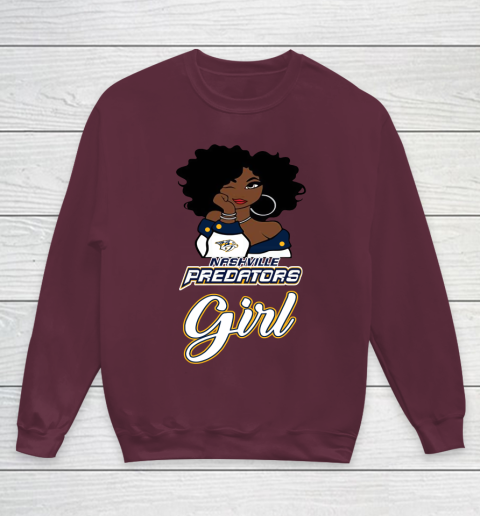Nashville Predators Girl NHL Youth Sweatshirt 5