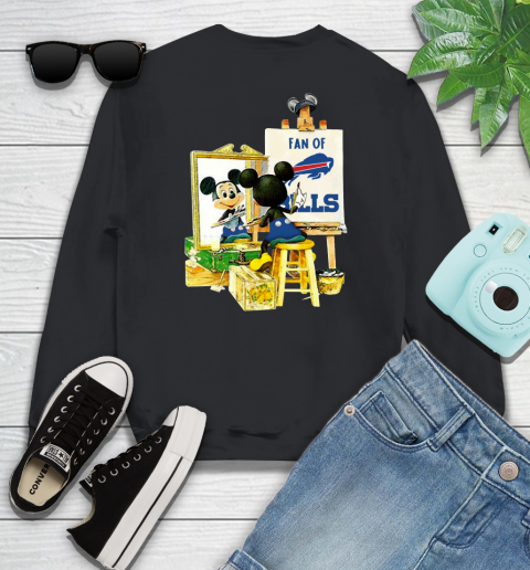 NFL Football Buffalo Bills Mickey Drawing Shirt 106