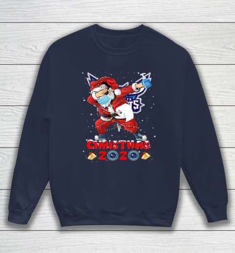 Charlotte Hornets Funny Santa Claus Dabbing Christmas 2020 NBA Sweatshirt 2