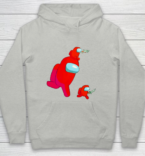 Among Us Shirt RED Imposter Youth Hoodie