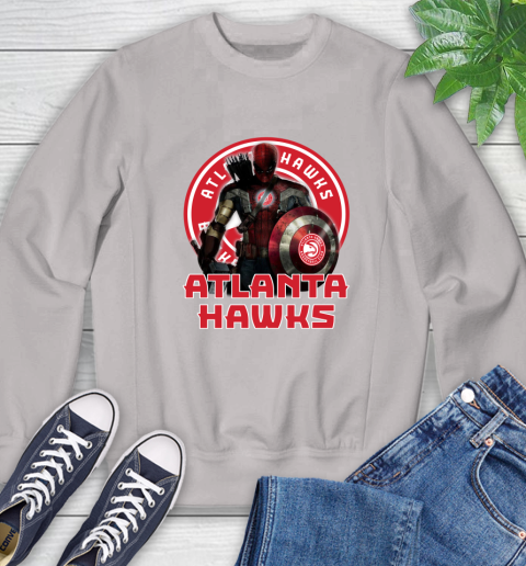 Atlanta Hawks NBA Basketball Captain America Thor Spider Man