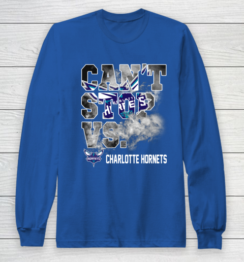 NBA Charlotte Hornets Basketball Can't Stop Vs Long Sleeve T-Shirt 6