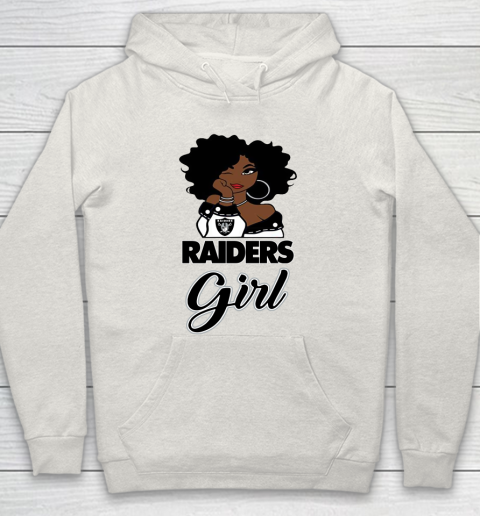 Oakland Raiders Girl NFL Hoodie 12