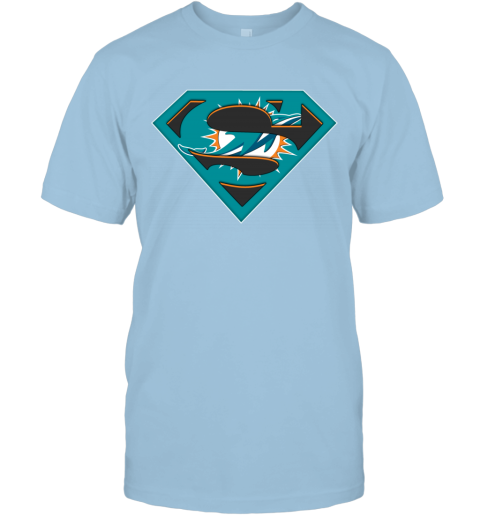 Superman miami outlet dolphins shirt